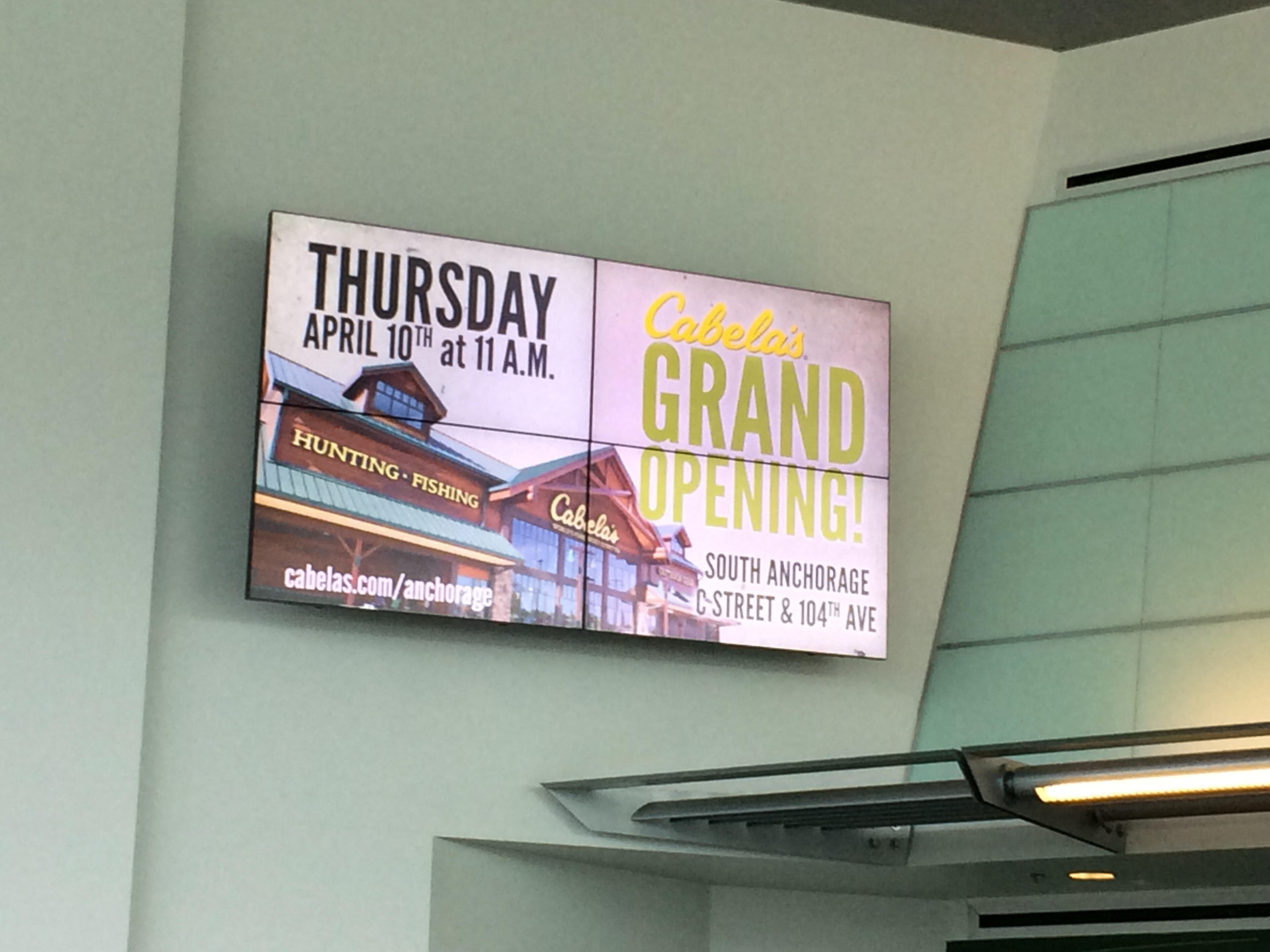 Car Rental Video Wall Alaska Channel