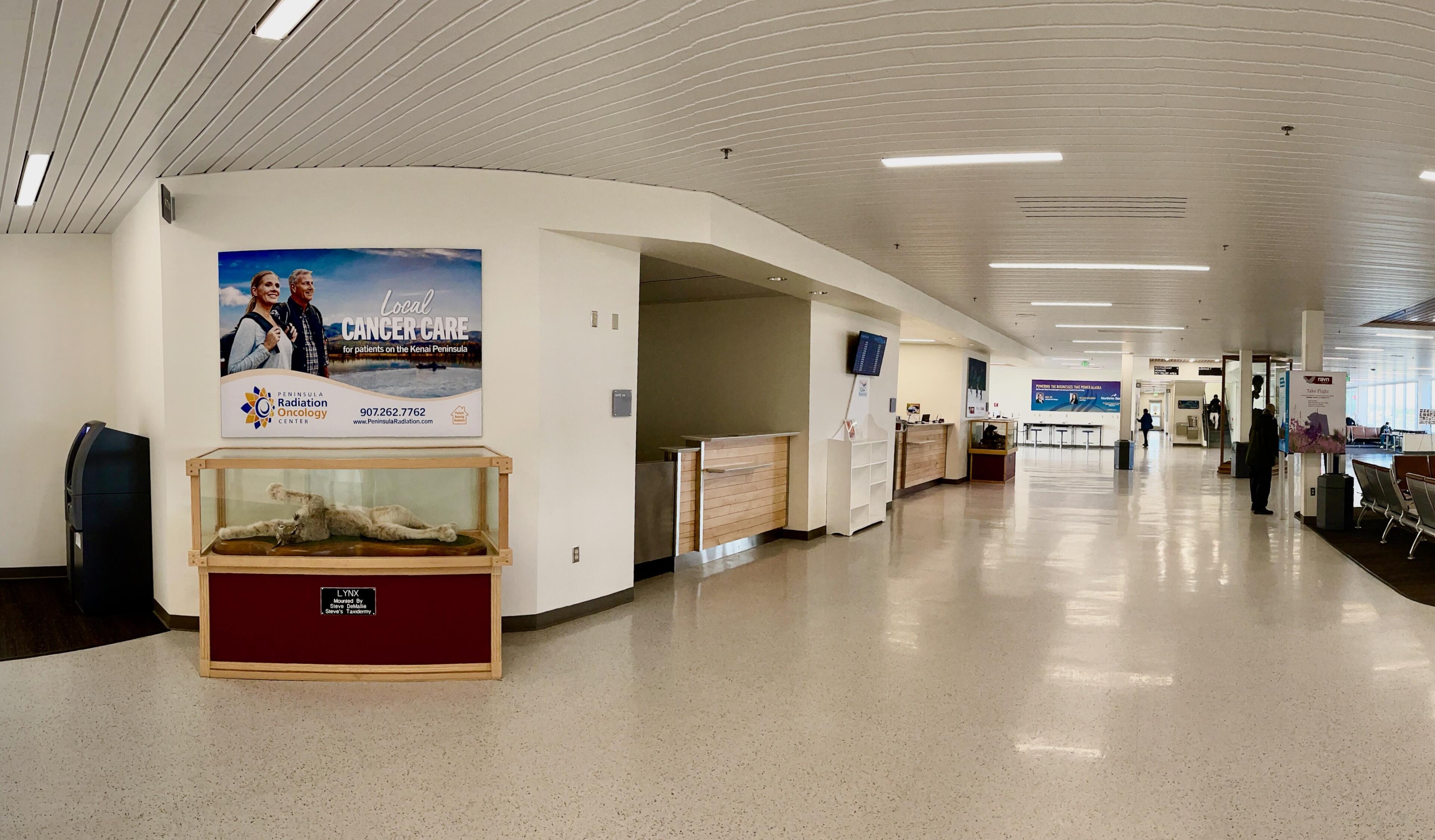 Arrivals Tension Fabric Display Alaska Channel